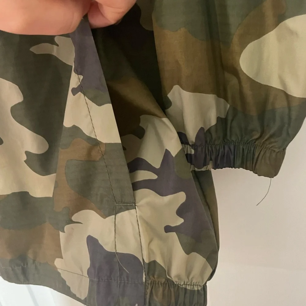 Easy-Pack Camo Childrens Place Anorak Weatherproof Lightweight Jacket Boys Sz M